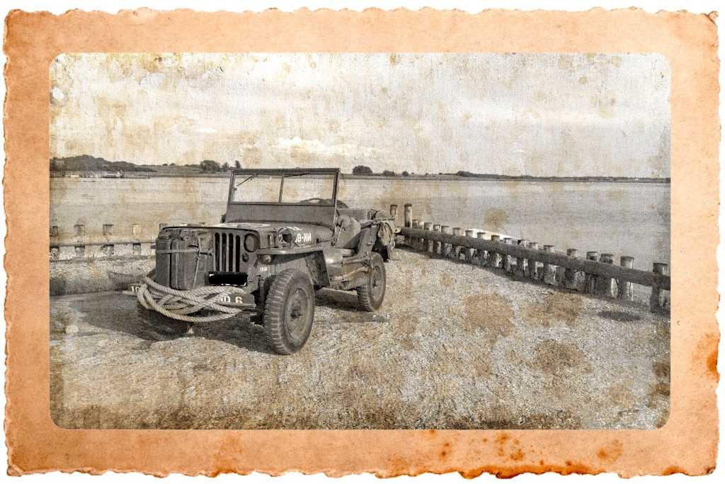 old image of willys mb